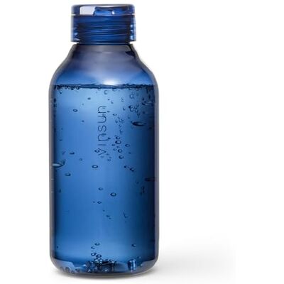 VINSUN Garrafa de água Tritan 750 ml, azul escuro, anti-fugas, reutilizável Sem BPA, adequado para bebidas a gás, garrafa de água leve para ginásio, escritório, universidade e bicicleta VINSUN Garrafa de água Tritan 750 ml, azul escuro, anti-fugas, reutilizável Sem BPA, adequado para bebidas a gás, garrafa de água leve para ginásio, escritório, universidade e bicicleta