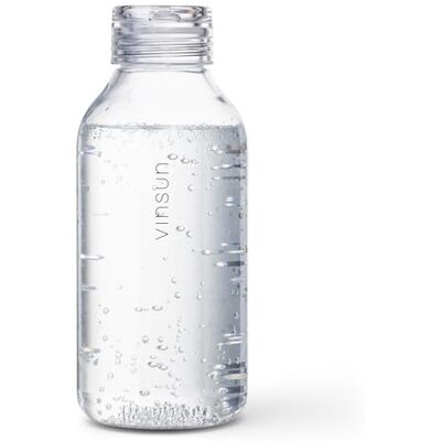 VINSUN Garrafa de água Tritan 750 ml, transparente, anti-fugas Sem BPA, adequado para bebidas a gás, garrafa de água leve para ginásio, escritório, universidade e bicicleta VINSUN Garrafa de água Tritan 750 ml, transparente, anti-fugas Sem BPA, adequado para bebidas a gás, garrafa de água leve para ginásio, escritório, universidade e bicicleta