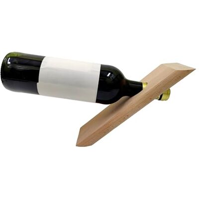 Wooden World Porte-Bouteille de Vin em Bois Support en Bois superbe décoration Bois de hêtre Wooden World Porte-Bouteille de Vin em Bois Support en Bois superbe décoration Bois de hêtre