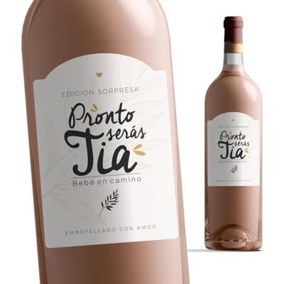 Manahia Etiqueta de vino tia Vais ser tia, bebé a caminho Anúncio de gravidez, Presente para futura tia, Surpresa de gravidez, Etiqueta de vinho personalizada, Anúncio de nascimento, Bebê a Manahia Etiqueta de vino tia Vais ser tia, bebé a caminho Anúncio de gravidez, Presente para futura tia, Surpresa de gravidez, Etiqueta de vinho personalizada, Anúncio de nascimento, Bebê a