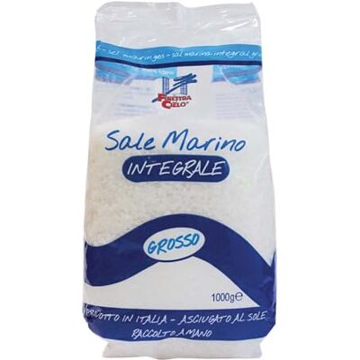 LA FINESTRA SUL CIELO Sal marinho integral grosso 1 kg La Finestra LA FINESTRA SUL CIELO Sal marinho integral grosso 1 kg La Finestra