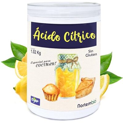 Nortembio Ácido Cítrico Anidro em Pó 1,02 kg Puro e Natural – Aditivo Alimentar E330 Qualidade Gourmet Pastelaria, Conservas, Bebidas e Elaborações Caseiras + eBook GRÁTIS Nortembio Ácido Cítrico Anidro em Pó 1,02 kg Puro e Natural – Aditivo Alimentar E330 Qualidade Gourmet Pastelaria, Conservas, Bebidas e Elaborações Caseiras + eBook GRÁTIS