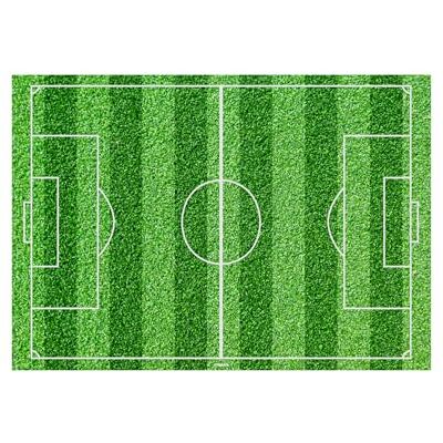 dekora Folha Comestível Campo de Futebol Papel de Açúcar A5 (14,8 x 21 cm) Decoração de Aniversário de Futebol para Bolos Infantis Sem Glúten, Sem Adição de Açúcar, Adequada para Vegetarianos dekora Folha Comestível Campo de Futebol Papel de Açúcar A5 (14,8 x 21 cm) Decoração de Aniversário de Futebol para Bolos Infantis Sem Glúten, Sem Adição de Açúcar, Adequada para Vegetarianos