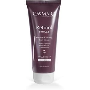 Casmara Creme corporal com retinol Renewal & Firming, reafirmante corporal anti-envelhecimento, reduz a flexibilidade e imperfeições, creme anti-rugas para mulher, para todos os tipos de pele Casmara Creme corporal com retinol Renewal & Firming, reafirmante corporal anti-envelhecimento, reduz a flexibilidade e imperfeições, creme anti-rugas para mulher, para todos os tipos de pele