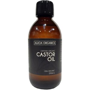 ALUCIA ORGANICS Óleo de rícino orgânico certificado, óleo de rícino 100% puro para rosto, sobrancelhas, pestanas e cabelo, natural, prensado a frio e não refinado, vegano e sem crueldade animal (250 ml) ALUCIA ORGANICS Óleo de rícino orgânico certificado, óleo de rícino 100% puro para rosto, sobrancelhas, pestanas e cabelo, natural, prensado a frio e não refinado, vegano e sem crueldade animal (250 ml)