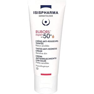 IsisPharma RUBORIL Expert SPF 50 Creme anti-vermelhidão tinta universal acalma e protege a pele dos raios UV testada dermatologicamente Fabricado em França pelos nossos laboratórios IsisPharma RUBORIL Expert SPF 50 Creme anti-vermelhidão tinta universal acalma e protege a pele dos raios UV testada dermatologicamente Fabricado em França pelos nossos laboratórios
