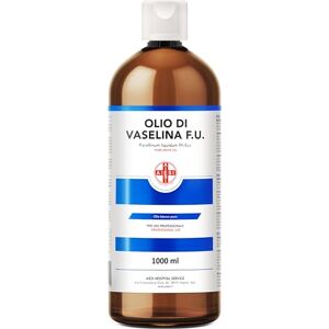 AIESI ® Óleo de vaselina Ph.Eur. 100% (garrafa de 1 litro), puro para uso farmacêutico, alimentar, cosmético, dermatológico e industrial, Made in Italy AIESI ® Óleo de vaselina Ph.Eur. 100% (garrafa de 1 litro), puro para uso farmacêutico, alimentar, cosmético, dermatológico e industrial, Made in Italy