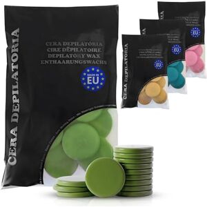 SELAS Cera de remoção de discos 1 kg verde pastilhas de cera quente depilação sem bandas, depilação corporal e facial, adequada para peles sensíveis, método brasileiro, professor. Com óleo de aloé vera. SELAS Cera de remoção de discos 1 kg verde pastilhas de cera quente depilação sem bandas, depilação corporal e facial, adequada para peles sensíveis, método brasileiro, professor. Com óleo de aloé vera.