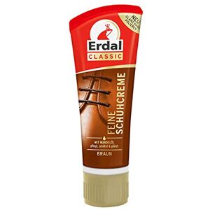 Erdal Creme clássico para sapatos com óleos nutritivos, cuida, protege e refresca a cor, 1 unidade (1 x 75 ml) (castanho) Erdal Creme clássico para sapatos com óleos nutritivos, cuida, protege e refresca a cor, 1 unidade (1 x 75 ml) (castanho)