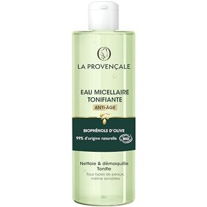La Provençale Bio Micelar Anti-Idade para Rosto/Olhos Certificado Bio Óleo de Oliva Bio AOC Provence Fabricado na França para Todos os Tipos de Pele 400 ml La Provençale Bio Micelar Anti-Idade para Rosto/Olhos Certificado Bio Óleo de Oliva Bio AOC Provence Fabricado na França para Todos os Tipos de Pele 400 ml