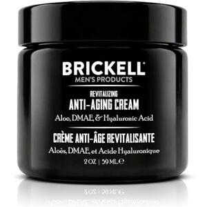Brickell Men's Products Creme evitalizante anti-envelhecimento para homens, creme facial noturno antirrugas natural e orgânico, sem perfume, 59 ml Brickell Men's Products Creme evitalizante anti-envelhecimento para homens, creme facial noturno antirrugas natural e orgânico, sem perfume, 59 ml