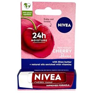 NIVEA Cherry Shine – Bálsamo de lábios, 5 ml NIVEA Cherry Shine – Bálsamo de lábios, 5 ml