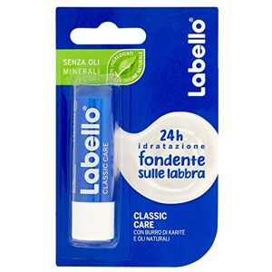 NIVEA Labello Classic Care Fórmula sem óleos minerais ou parabenos, hidratação 24 h NIVEA Labello Classic Care Fórmula sem óleos minerais ou parabenos, hidratação 24 h