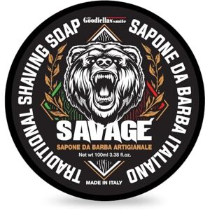 The Goodfellas' smile Savage - Sabonete de barbear tradicional - 100 g The Goodfellas' smile Savage - Sabonete de barbear tradicional - 100 g