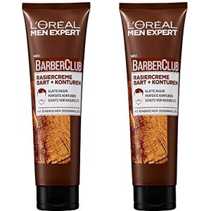 L'Oréal Men Expert L 'Oréal Men expert Barber Club Creme de barbear barba contornos, 2 unidades (2 x 150 ml) L'Oréal Men Expert L 'Oréal Men expert Barber Club Creme de barbear barba contornos, 2 unidades (2 x 150 ml)
