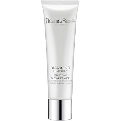 Natura Bissé Diamond Luminous Perfecting Glowing Mask máscara facial hidratante e iluminadora efeito Glow com aloé vera, antenol e alfa-arbutina, 100 ml Natura Bissé Diamond Luminous Perfecting Glowing Mask máscara facial hidratante e iluminadora efeito Glow com aloé vera, antenol e alfa-arbutina, 100 ml