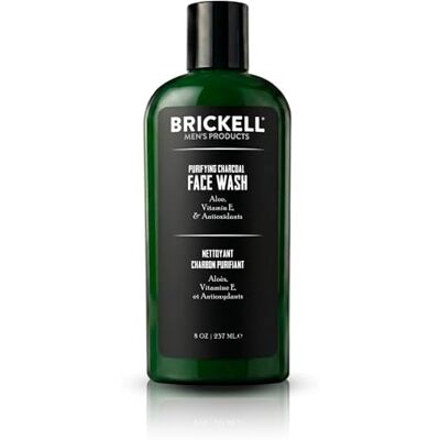 Brickell Men's Products Sabão facial purificador com carvão natural e orgânico 237 ml Brickell Men's Products Sabão facial purificador com carvão natural e orgânico 237 ml