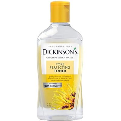 Dickinson's Dickinson Tónico facial original de hamamelis que aperfeiçoa o poro 16 onças Dickinson's Dickinson Tónico facial original de hamamelis que aperfeiçoa o poro 16 onças