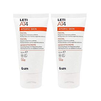 Leti At-4 Pack Creme Facial 2x50ml Leti At-4 Pack Creme Facial 2x50ml