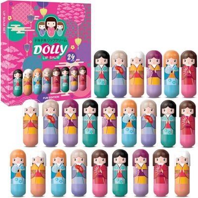 B4B Bálsamo Labial Muñeco Con Forma, 24 Bálsamos Labiales x 2,5 g, 6 Diferentes Desenhos De Casos, Caixa De Apresentação, Preço De Atacado (1 Caixa) B4B Bálsamo Labial Muñeco Con Forma, 24 Bálsamos Labiales x 2,5 g, 6 Diferentes Desenhos De Casos, Caixa De Apresentação, Preço De Atacado (1 Caixa)