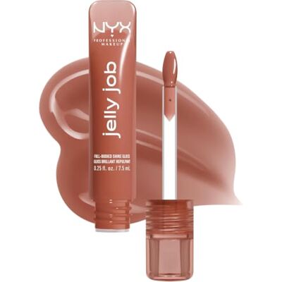 NYX Professional Makeup Jelly Job Toast n' jelly Brilho labial - Brilho NYX Professional Makeup Jelly Job Toast n' jelly Brilho labial - Brilho