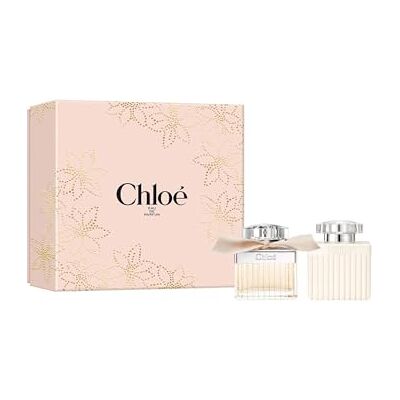 Chloe Conjunto de presente Signature Eau de Parfum 50 ml 2025 (contém 50 ml de Eau de Parfum e 100 ml de loção corporal) Chloe Conjunto de presente Signature Eau de Parfum 50 ml 2025 (contém 50 ml de Eau de Parfum e 100 ml de loção corporal)