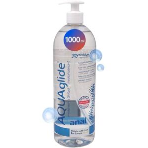 JOYDIVISION Original AQUAglide Anal gel lubrificante de 1000 ml, inodoro, pH otimizado e transparente, à base de água e cristalino, compatível com preservativos de látex JOYDIVISION Original AQUAglide Anal gel lubrificante de 1000 ml, inodoro, pH otimizado e transparente, à base de água e cristalino, compatível com preservativos de látex