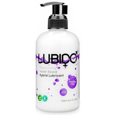 Lubido Lubrificante híbrido em gel cremoso hidratante sem parabenos 250 ml Lubido Lubrificante híbrido em gel cremoso hidratante sem parabenos 250 ml