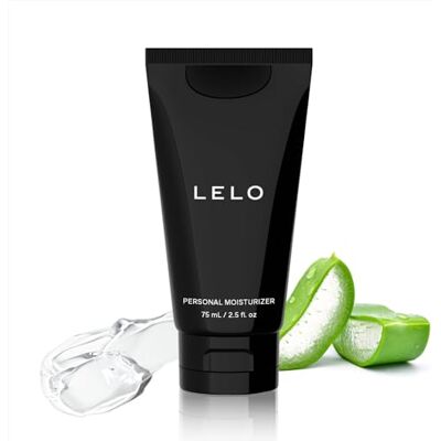 LELO Hidratante pessoal, creme hidratante corporal íntimo sem glicerina, para-brisas nem perfume perfeito para o sexo, gel lubrificante sexual estimulador com base de água enriquecido com aloé vera, 75 ml LELO Hidratante pessoal, creme hidratante corporal íntimo sem glicerina, para-brisas nem perfume perfeito para o sexo, gel lubrificante sexual estimulador com base de água enriquecido com aloé vera, 75 ml