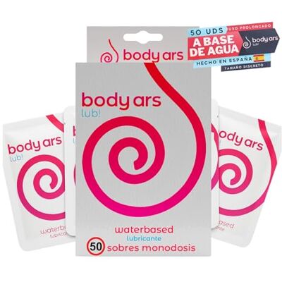 Body Ars Gel lubrificante íntimo base água hidrosolúvel com sobres monodose textura suave incolor sem aromas fácil de limpar formato higiénico embalagem discreta bem-estar íntimo cuidado pele sensível Body Ars Gel lubrificante íntimo base água hidrosolúvel com sobres monodose textura suave incolor sem aromas fácil de limpar formato higiénico embalagem discreta bem-estar íntimo cuidado pele sensível