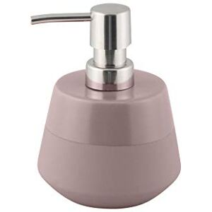 axentia Nevada dispensador de sabão líquido, pedra cromada, pardo, ca. Ø ca. 10 cm, Höhe ca. 14 cm axentia Nevada dispensador de sabão líquido, pedra cromada, pardo, ca. Ø ca. 10 cm, Höhe ca. 14 cm