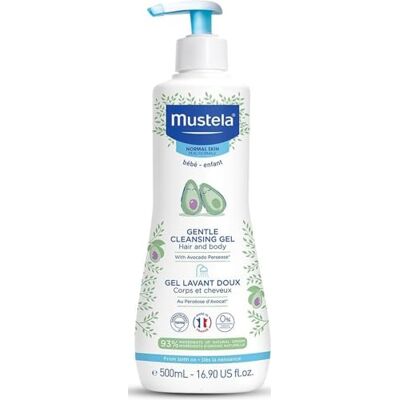 Mustela Gel de limpeza suave, 500 ml (embalagem de 1) Mustela Gel de limpeza suave, 500 ml (embalagem de 1)