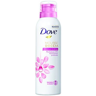 Dove Mousse de duche óleo de rosa 6 x 200 ml (6 unidades) Dove Mousse de duche óleo de rosa 6 x 200 ml (6 unidades)