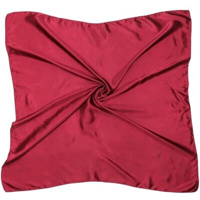 DRESHOW Lenços Grandes Quadrados de Cetim de Seda para Cabelo Acessórios de Praia Estampado Clássico para Mulher, Tamanho único DRESHOW Lenços Grandes Quadrados de Cetim de Seda para Cabelo Acessórios de Praia Estampado Clássico para Mulher, Tamanho único