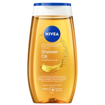 NIVEA Óleo de banho natural com vitaminas 200 ml NIVEA Óleo de banho natural com vitaminas 200 ml
