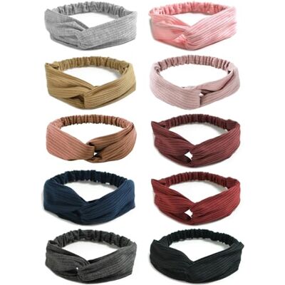 DRESHOW 10 peças boho mulher diadema flor vintage impresso Criss Cross Cross nó elástico faixa para o cabelo banda acessórios de cabelo ioga cabeça Wraps diadema para mulheres DRESHOW 10 peças boho mulher diadema flor vintage impresso Criss Cross Cross nó elástico faixa para o cabelo banda acessórios de cabelo ioga cabeça Wraps diadema para mulheres