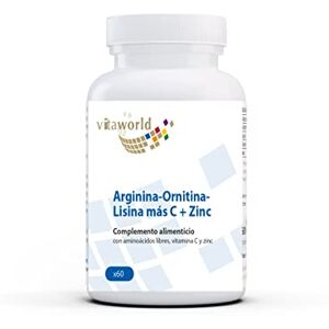 Vita World Arginina Ornitina Lisina vitamina C e zinco 60 cápsulas farmácia Alemanha aminoácidos Vita World Arginina Ornitina Lisina vitamina C e zinco 60 cápsulas farmácia Alemanha aminoácidos