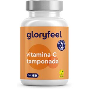Gloryfeel Vitamina C 1000 mg 365 cápsulas, macia para o estômago e sem ácido fortalece o sistema imunitário e o metabolismo energético testada em laboratório Gloryfeel Vitamina C 1000 mg 365 cápsulas, macia para o estômago e sem ácido fortalece o sistema imunitário e o metabolismo energético testada em laboratório