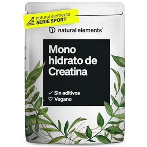 natural elements Creatina monoidratada em pó 500g 167 porções para 5 meses Pó Micronizado, ultrafino Suplemento Esportivo Potenciador para Homem e Mulher Testado em laboratório, vegano e sem aditivos natural elements Creatina monoidratada em pó 500g 167 porções para 5 meses Pó Micronizado, ultrafino Suplemento Esportivo Potenciador para Homem e Mulher Testado em laboratório, vegano e sem aditivos