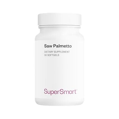 SUPERSMART Saw Palmetto contribui para manter a saúde ideal da próstata favorece o fluxo urinário extrato de lipidosterol de Saw Palmetto padronizado a 85% de ácidos graxos livres SUPERSMART Saw Palmetto contribui para manter a saúde ideal da próstata favorece o fluxo urinário extrato de lipidosterol de Saw Palmetto padronizado a 85% de ácidos graxos livres