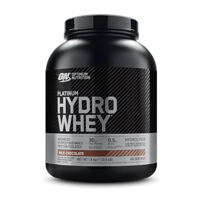 Optimum Nutrition Platinum Hydrowhey 1600g Latte e Chocolate - Proteína de soro para crescimento muscular Optimum Nutrition Platinum Hydrowhey 1600g Latte e Chocolate - Proteína de soro para crescimento muscular