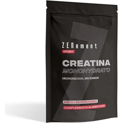 Zenement Creatina monohidratada em pó 100 g qualidade micronizada óptimamente dosificada creatina pura sem aditivos creatina mono-hidrato 100% vegana para 29 dias. Zenement Creatina monohidratada em pó 100 g qualidade micronizada óptimamente dosificada creatina pura sem aditivos creatina mono-hidrato 100% vegana para 29 dias.