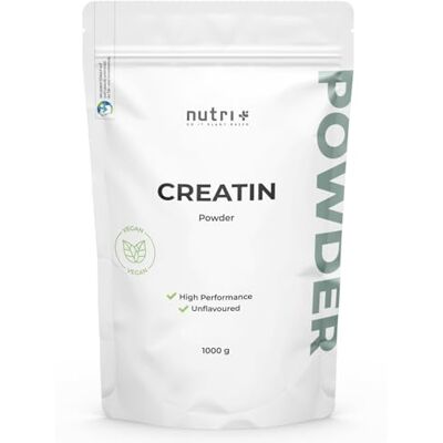 Nutri + Creatina monohidrato 1 kg creatina em pó de primeira qualidade alta dose, ultrafina, vegana e neutra Creatine Powder Mono Mesh 200 Nutri + Creatina monohidrato 1 kg creatina em pó de primeira qualidade alta dose, ultrafina, vegana e neutra Creatine Powder Mono Mesh 200