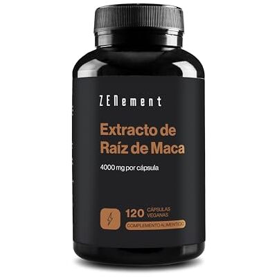 Zenement Maca Andina Extrato de Raiz padronizado em Macaenos e Macamidas 4000 mg de Planta Inteira por Cápsula Para Homens e Mulheres 120 Cápsulas Veganas Fornecimento Para 4 Meses Zenement Maca Andina Extrato de Raiz padronizado em Macaenos e Macamidas 4000 mg de Planta Inteira por Cápsula Para Homens e Mulheres 120 Cápsulas Veganas Fornecimento Para 4 Meses