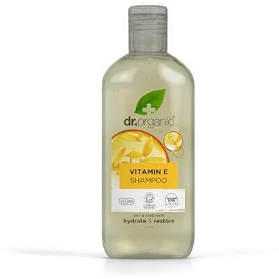 Shampoo hidratante de vitamina E da Dr.Organic Shampoo hidratante de vitamina E da Dr.Organic