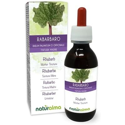 Naturalma Ruibarbo (Rheum palmatum o Rheum officinale) raízes e rizomas pintura mãe sem álcool natureza extrato líquido gotas 120 ml complemento alimentar vegano Naturalma Ruibarbo (Rheum palmatum o Rheum officinale) raízes e rizomas pintura mãe sem álcool natureza extrato líquido gotas 120 ml complemento alimentar vegano