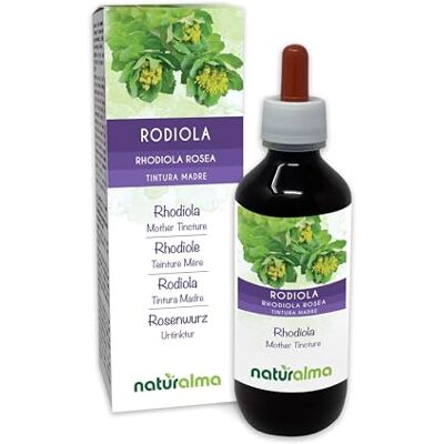 Naturalma Rodiola (Rhodiola rosea ou Sedum roseum) raízes Tintura Mãe sem álcool Extrato líquido gotas 200 ml Suplemento alimentar Vegano Naturalma Rodiola (Rhodiola rosea ou Sedum roseum) raízes Tintura Mãe sem álcool Extrato líquido gotas 200 ml Suplemento alimentar Vegano