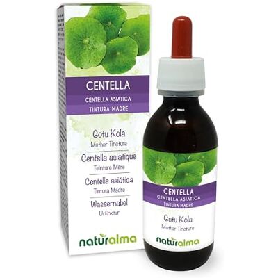 Naturalma Centella asiática (Centella asiatica) erva Tintura Mãe sem álcool Extrato líquido gotas 120 ml Suplemento alimentar Vegano Naturalma Centella asiática (Centella asiatica) erva Tintura Mãe sem álcool Extrato líquido gotas 120 ml Suplemento alimentar Vegano