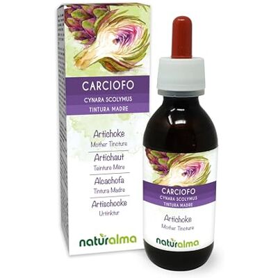 Naturalma Alcachofra (Cynara scolymus) folhas pintura mãe sem álcool natureza extrato líquido gotas 120 ml complemento alimentar vegano Naturalma Alcachofra (Cynara scolymus) folhas pintura mãe sem álcool natureza extrato líquido gotas 120 ml complemento alimentar vegano