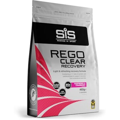 Science in Sport Rego Clear Isolate 460 g framboesas e mirtilos bebida regeneradora em pó com carboidratos, proteínas e vitaminas, ajuda a treinar eficazmente Science in Sport Rego Clear Isolate 460 g framboesas e mirtilos bebida regeneradora em pó com carboidratos, proteínas e vitaminas, ajuda a treinar eficazmente